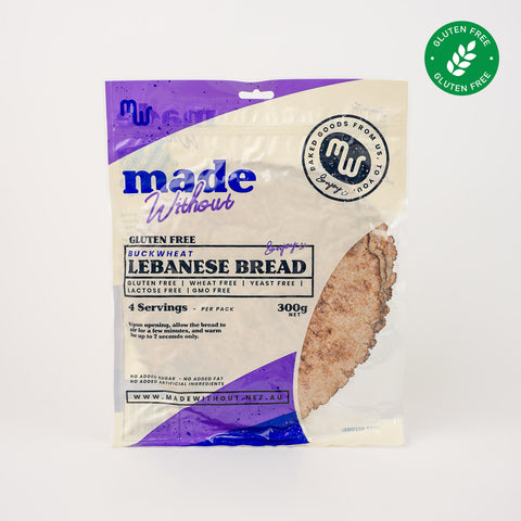 Buckwheat Lebanese Bread (GF)