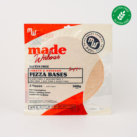 Tomato & Oregano Pizza Bases (GF)