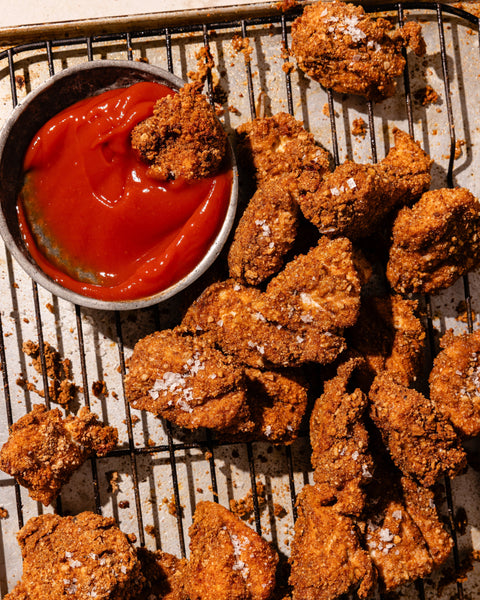 Baked Not Fried Gluten Free Chicken Nuggets