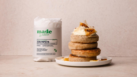 Vegan Coconut Crumpets (V)